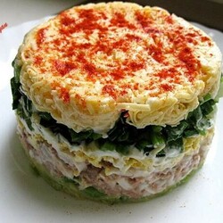 Легкий и пикантный (с авокадо)салат «Водолей» для особого случая - Вкусные рецепты - медиаплатформа МирТесен