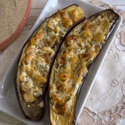 Баклажаны с творогом