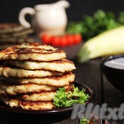 Кабачковые оладьи с куриным фаршем на сковороде - 10 пошаговых фото в рецепте