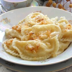 Вареники на кефире