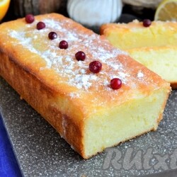 Кекс на кефире и растительном масле - 10 пошаговых фото в рецепте