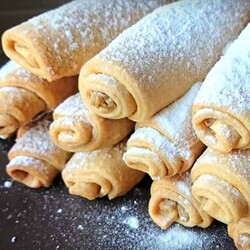 Песочные трубочки с начинкой: вкусное печенье к чаю - Вкусные рецепты - медиаплатформа МирТесен