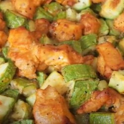 Вкуснейшие кабачки с куриным филе - Четыре вкуса - медиаплатформа МирТесен