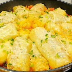 Мука, вода, фарш и сытный обед из простых продуктов готов! - Скатерть-Самобранка - медиаплатформа МирТесен