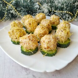 Закуска за 10 минут до прихода гостей (без майонеза)