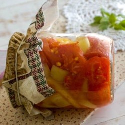 Ленивое лечо на зиму