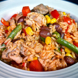 Готовим курицу по-мексикански на сковороде - Четыре вкуса                                             - 21 февраля                                             - 43044813735 - Медиаплатформа МирТесен