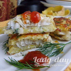 Минтай в хрустящем кляре из картошки – в рот так и просится! - Скатерть-Самобранка - медиаплатформа МирТесен