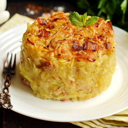 Картофельная «бабка» по-белорусски