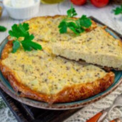 Омлет с цветной капустой в мультиварке