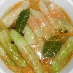 Потрясающие маринованные капустные рулетики с пикантной начинкой. Лучшая закуска! - БУДЕТ ВКУСНО! - медиаплатформа МирТесен