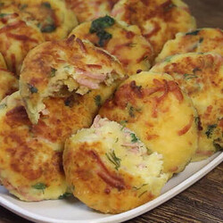 Картофельные шницели. Получились воздушными, румяными и очень аппетитными! - БУДЕТ ВКУСНО! - медиаплатформа МирТесен