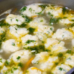 Суп с творогом. Необычный рецепт