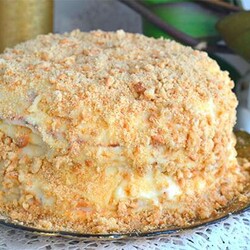 Рецепт вкуснейшего торта «Пломбир» без выпечки - Скатерть-Самобранка - медиаплатформа МирТесен