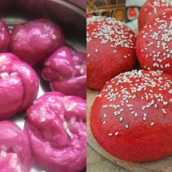 Свекольные булочки