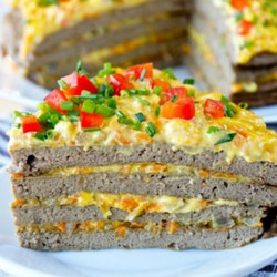 Печеночный пирог с овощами — вкусное, полезное и сытное блюдо