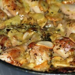 Курица с картошкой, запеченные в сметанном соусе - БУДЕТ ВКУСНО! - медиаплатформа МирТесен