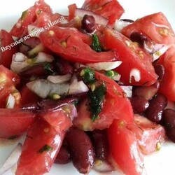 Салат фасолевый по-деревенски - Четыре вкуса - медиаплатформа МирТесен