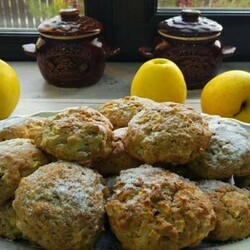 Яблочное печенье