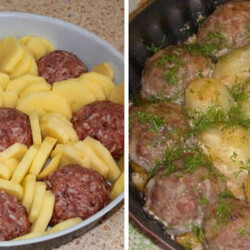 +++Всего 200 грамм фарша и вся семья сыта вкуснейшим ужином - Скатерть-Самобранка - медиаплатформа МирТесен