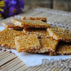 Кунжутный грильяж - 8 пошаговых фото в рецепте