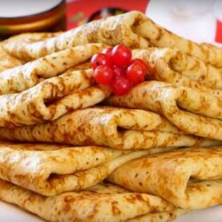 Ажурные блинчики на ряженке