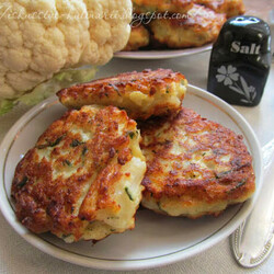 Оладьи из цветной капусты