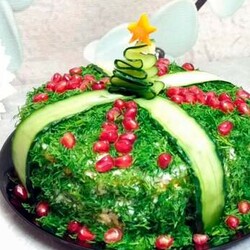 Наш рецепт коронного салата на новогодний стол. Улетает быстрее оливье и шубы - Вкусные рецепты - медиаплатформа МирТесен