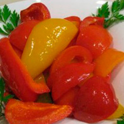 Маринованный перец быстрого приготовления. 15 минут и закуска готова