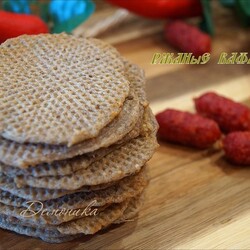 Ржаные вафли-хлебцы