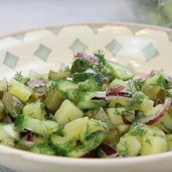 Картофельный салат «Монастырский»