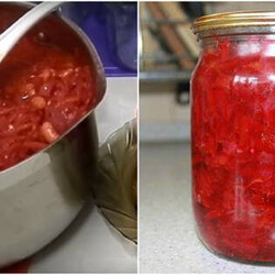 Рецепт вкуснейшей заправки для борща на зиму. Это очень удобно, открыл баночку и борщ почти готов - Вкусные рецепты - медиаплатформа МирТесен