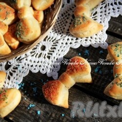 +Булочки "Бантики" из дрожжевого теста - 11 пошаговых фото в рецепте