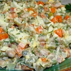 Салат за 5 минут. Настолько вкусный, что на столе не остается. Такой можно и каждый день - Вкусные рецепты - медиаплатформа МирТесен