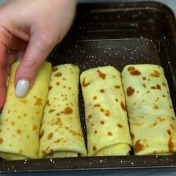 И подумать не могла,что с этой начинкой блины будут такие вкусные - Вкусные рецепты - медиаплатформа МирТесен