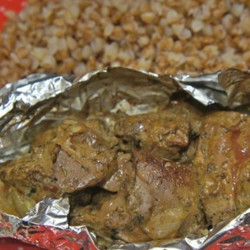 Пробовали готовить куриную печень в фольге? Нет? Тогда скорее бегите на кухню