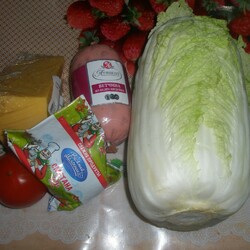 Простой и сочный  салат "Интеллигент"