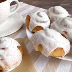 Вкусные творожные булочки «Синнабон»