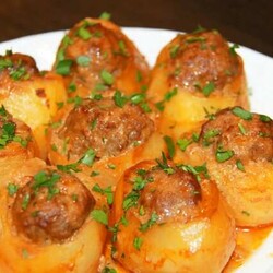 Потрясающий фаршированный КАРТОФЕЛЬ. Готовлю много, потому что съедают быстро - Вкусные рецепты - медиаплатформа МирТесен