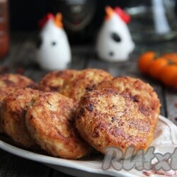 Котлеты из куриного фарша с рисом - 7 пошаговых фото в рецепте