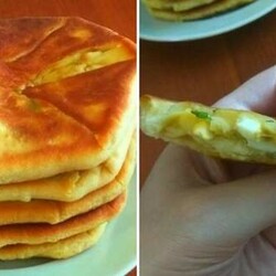 Рецепт потрясающих лепешек–плацинд с яйцом и зеленым луком - Скатерть-Самобранка - медиаплатформа МирТесен