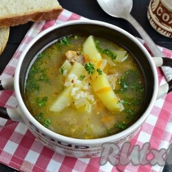 Суп с фаршем в мультиварке - 7 пошаговых фото в рецепте