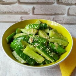 Интересная закуска из обычных огурцов быстрого приготовления! - БУДЕТ ВКУСНО! - медиаплатформа МирТесен