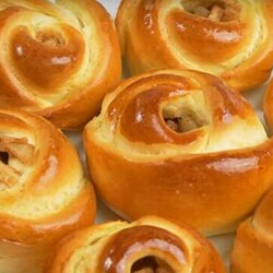 Нежные булочки «Розочка» - Вкусные рецепты - медиаплатформа МирТесен