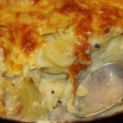 Молочная картошка