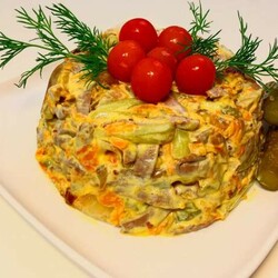 Из чего этот салатик? А вы приготовьте и узнаете - Вкусные рецепты - медиаплатформа МирТесен