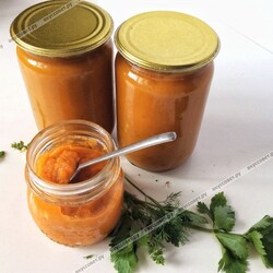 Кабачковая икра с морковью и томатной пастой на зиму (по бабушкиному рецепту) пошаговый рецепт с фото