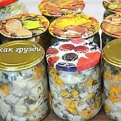 Рецепт маринованных кабачков как грузди. Зимой не успеваешь открывать банки! - Вкусные рецепты - медиаплатформа МирТесен