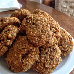 Овсяно-морковное печенье на ржаной муке. Рецепт