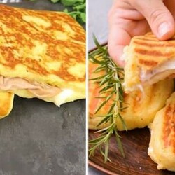 Картофельные бутерброды